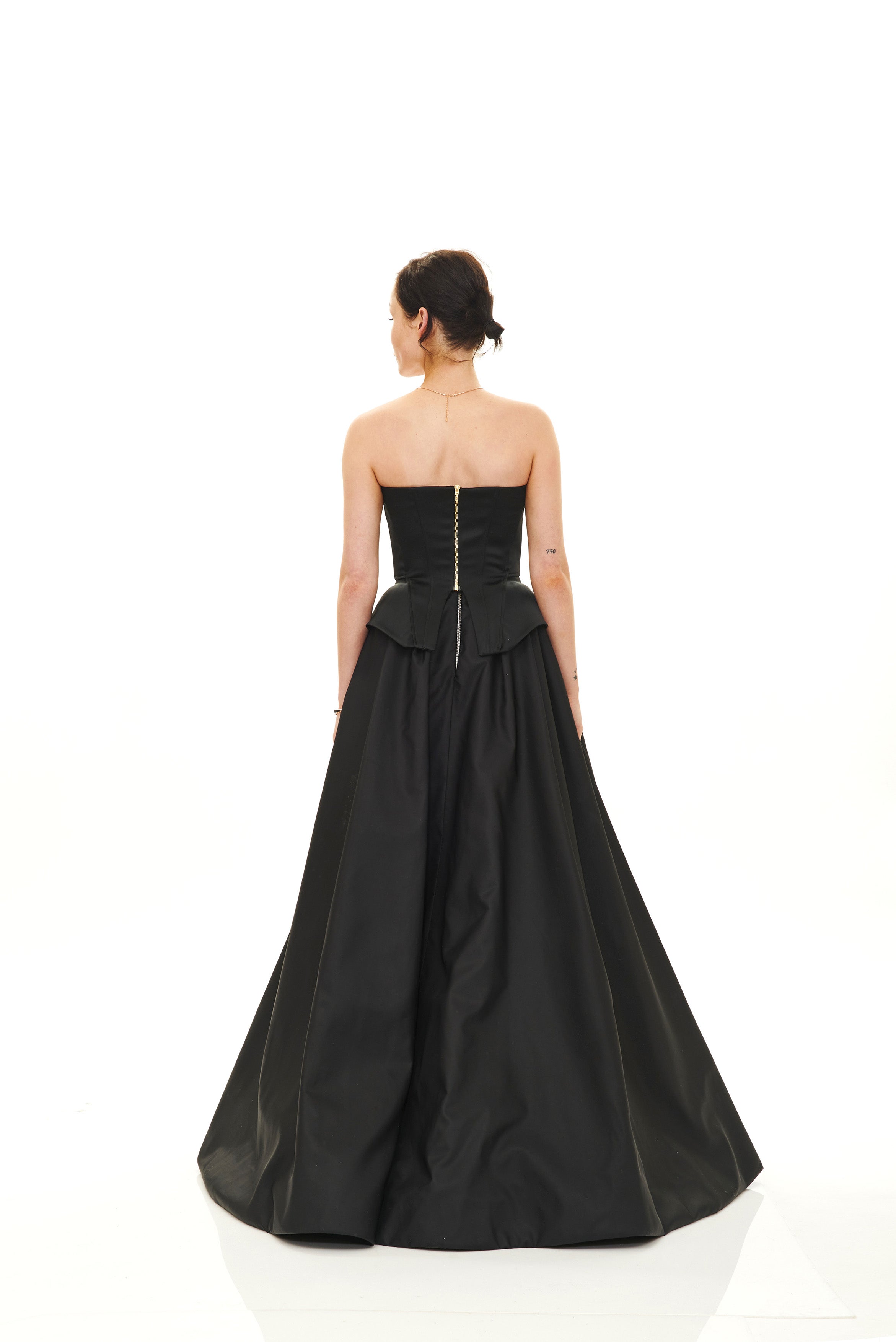 MULTI CUT TAILOR CORSET BALL GOWN