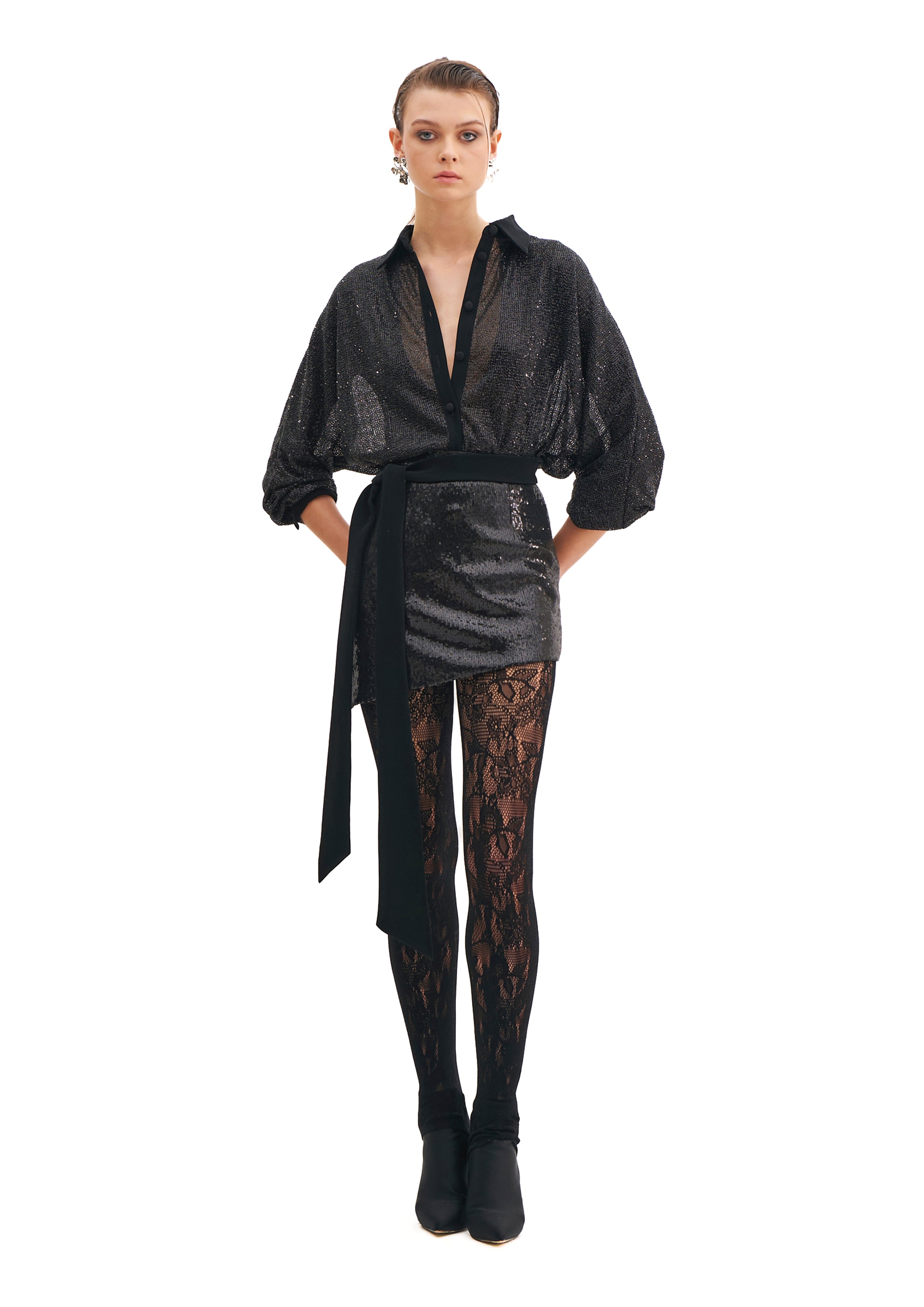ASYMMETRIC MINI SKIRT
