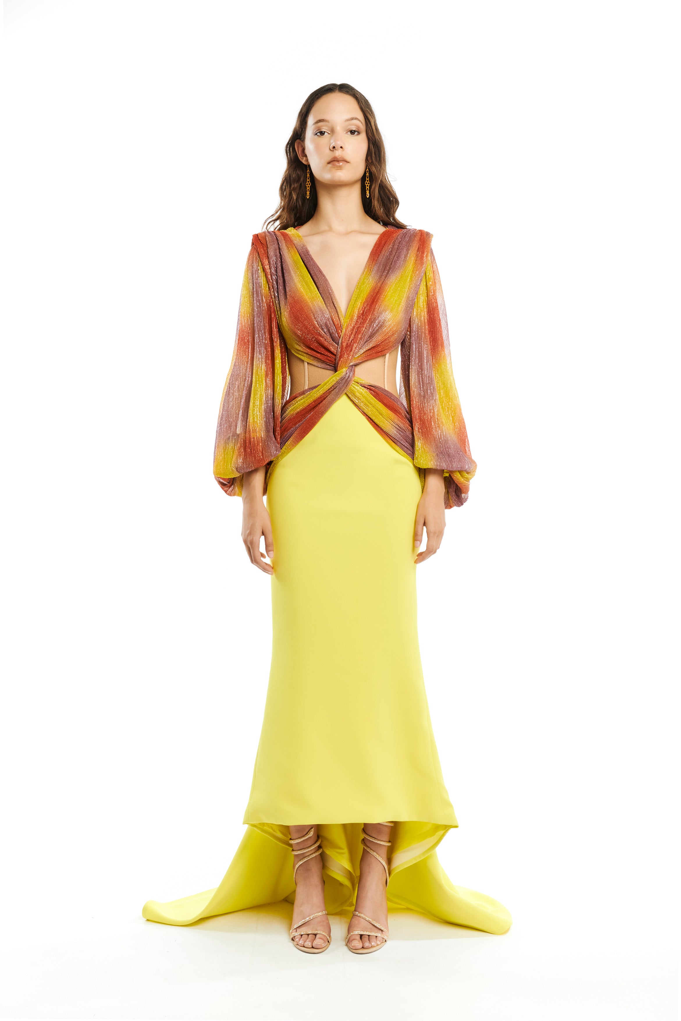 #color_plisse tie-dye sunset + yellow cady