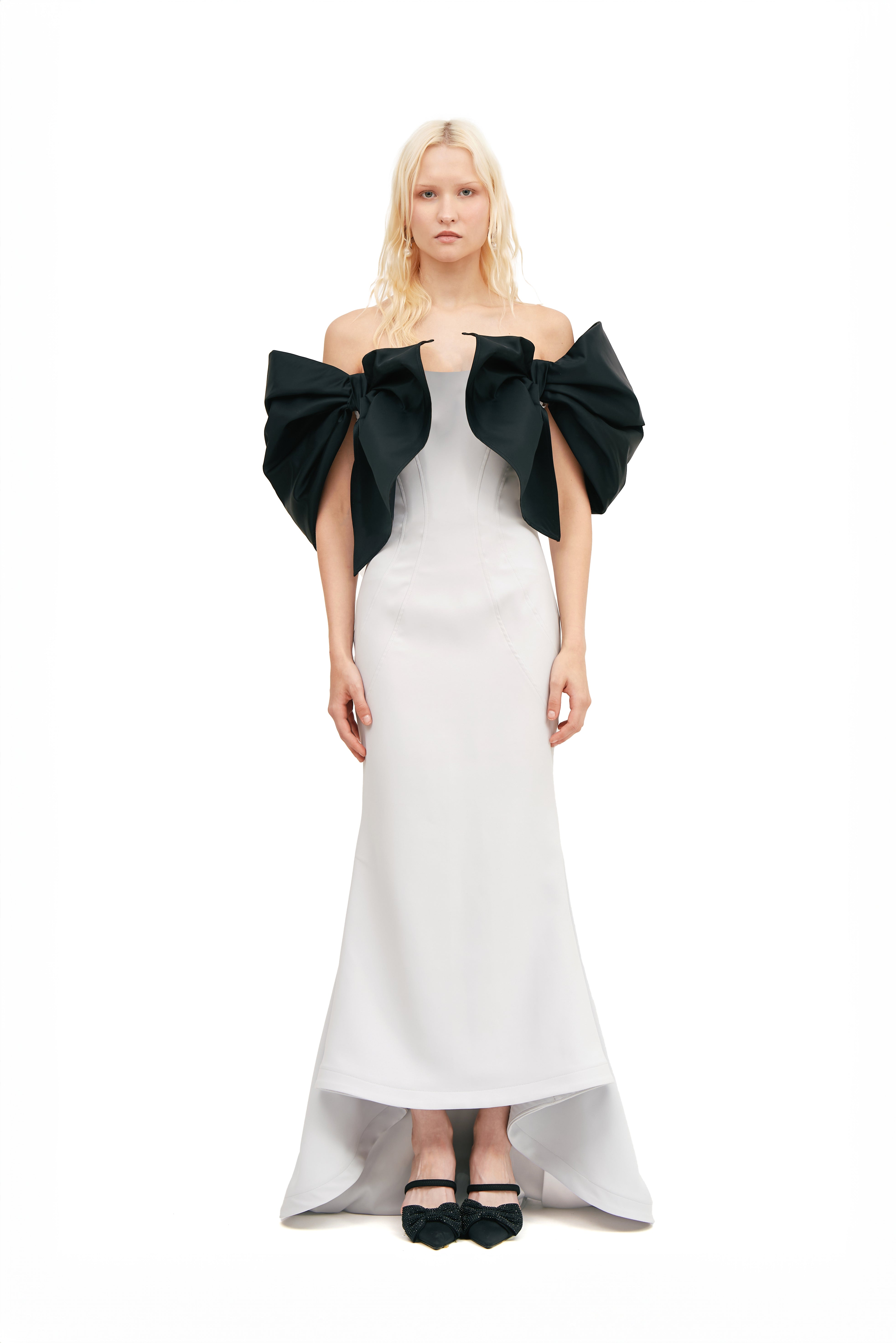 BUSTIER TULIP DRESS
