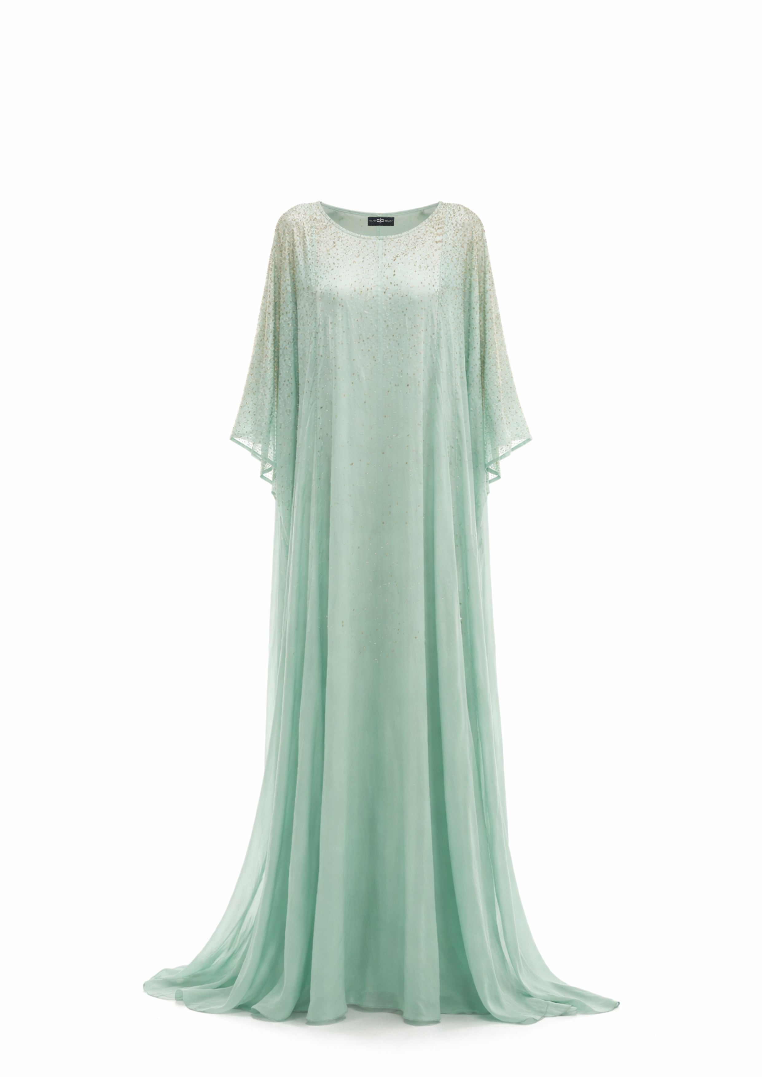 SQUARE KAFTAN WITH CRYSTAL GRADIENT