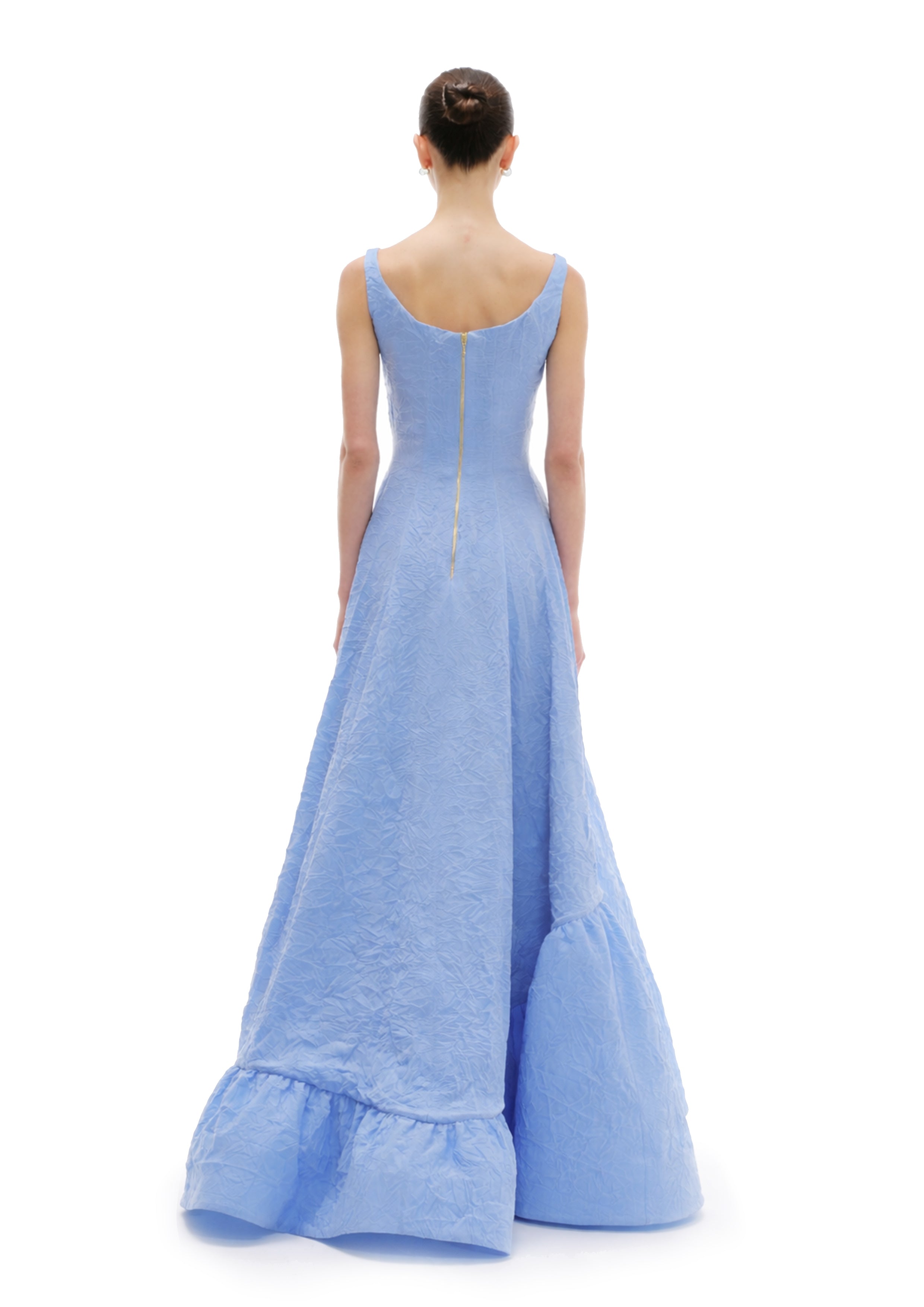 BOAT NECK MAXI GOWN