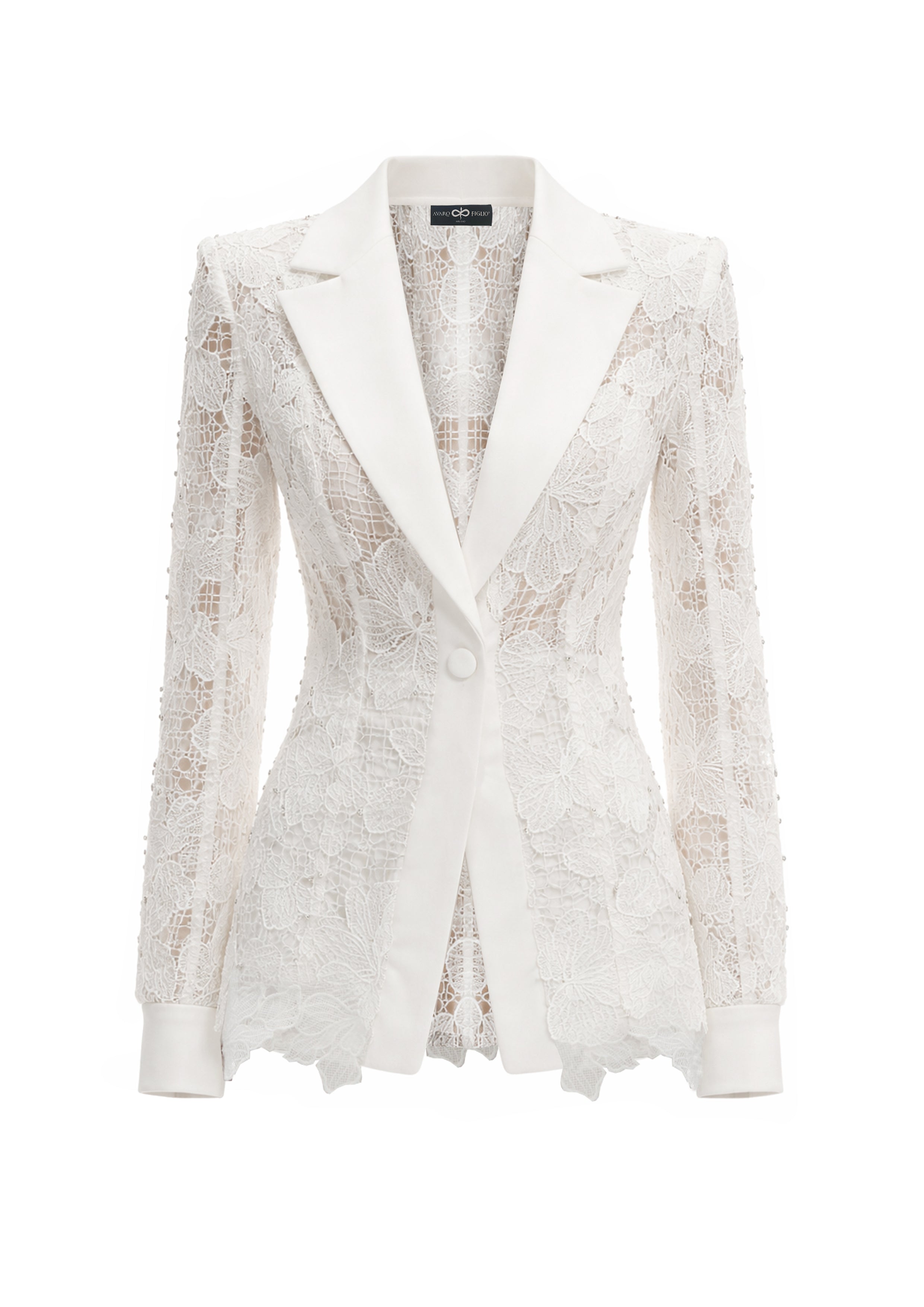 SHEER MIST LACE BLAZER