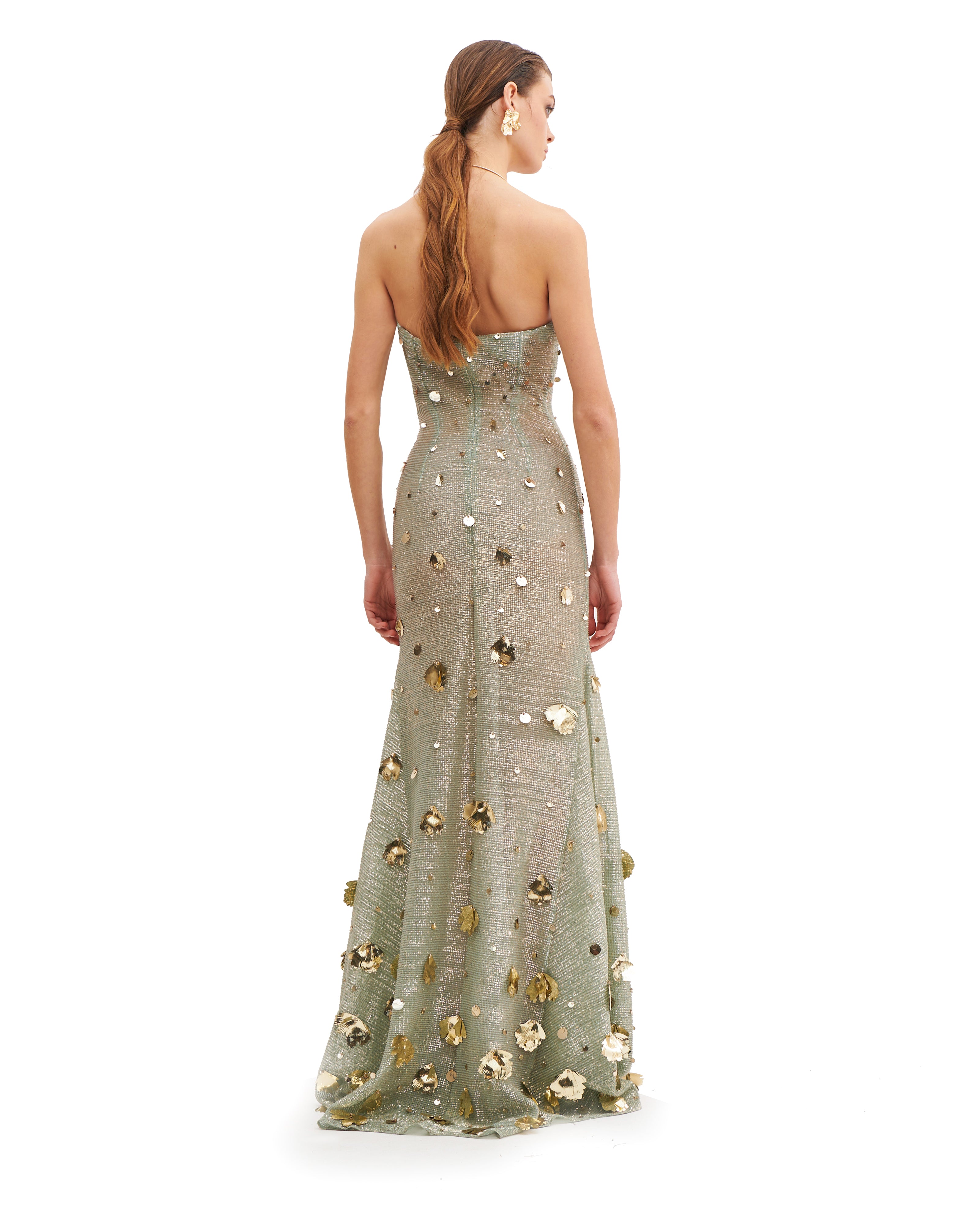 STARRY SERENITY DRESS WITH GOLDEN IVY