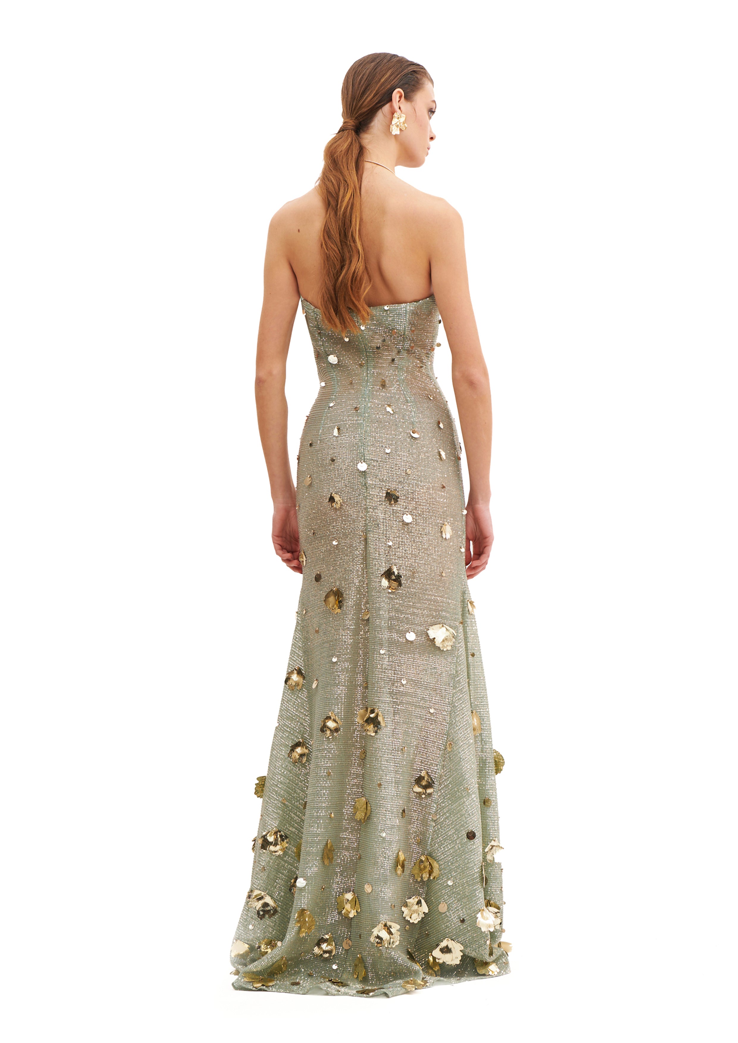 STARRY SERENITY DRESS WITH GOLDEN IVY