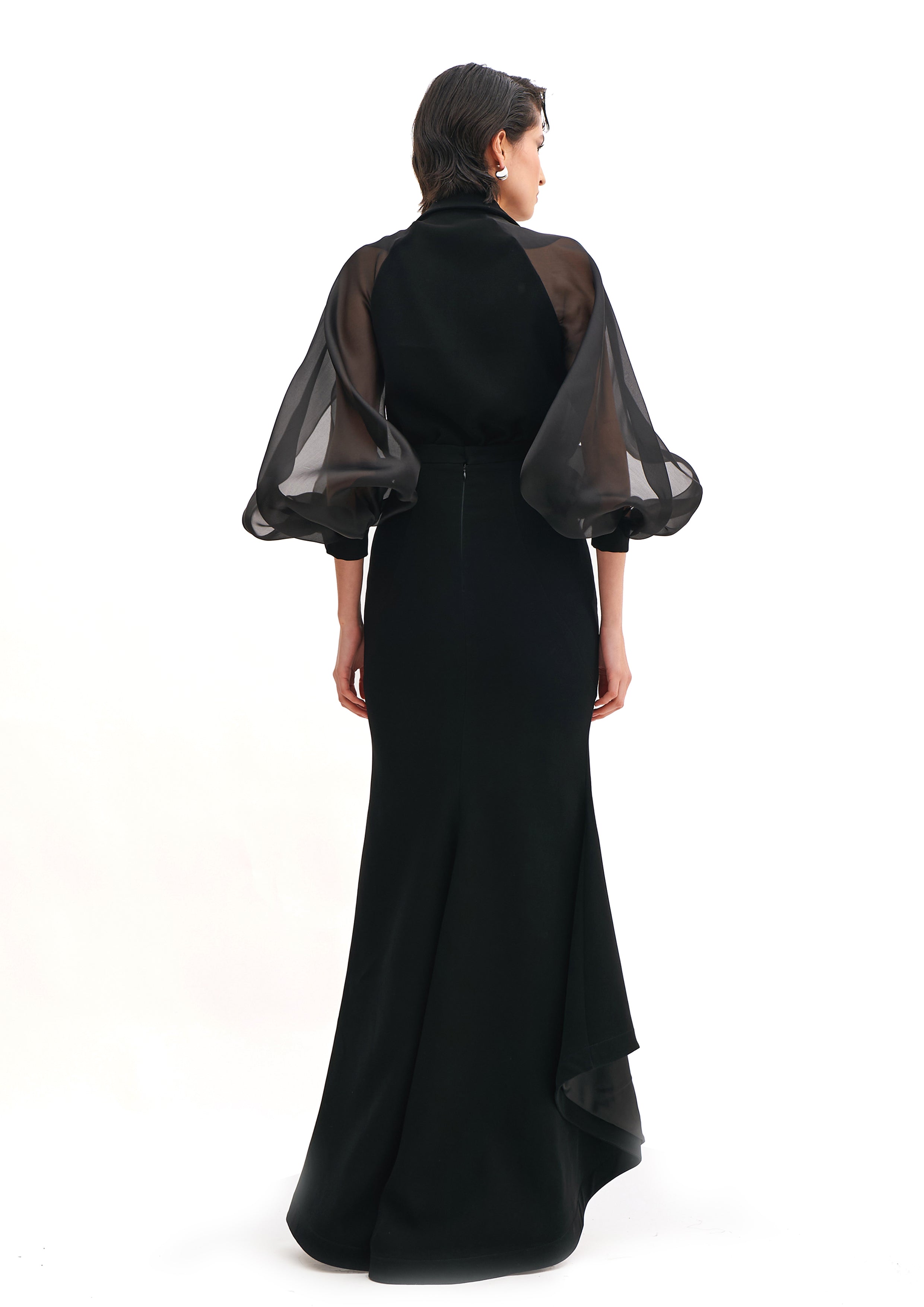 BACK QUE MAXI SKIRT