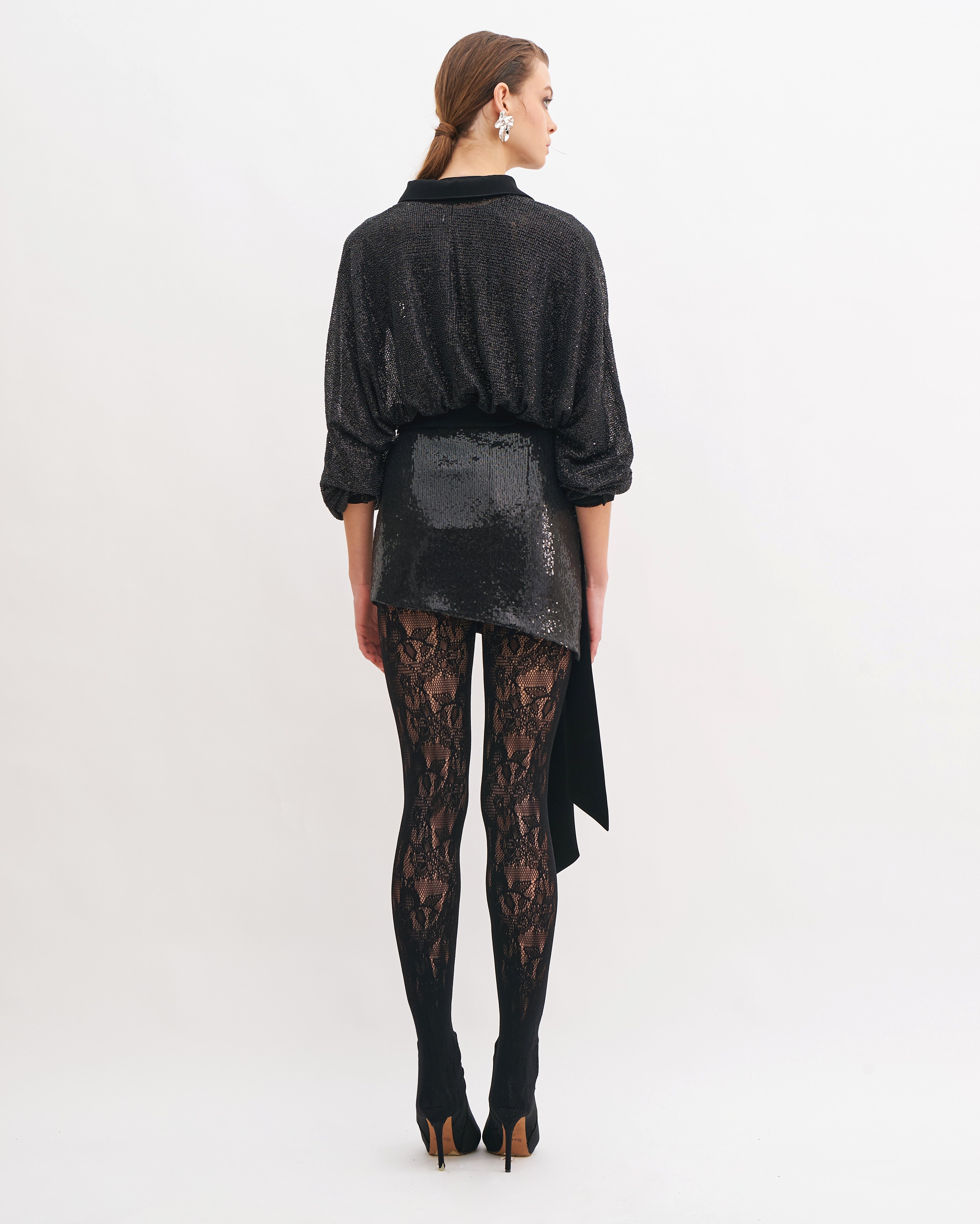 ASYMMETRIC MINI SKIRT