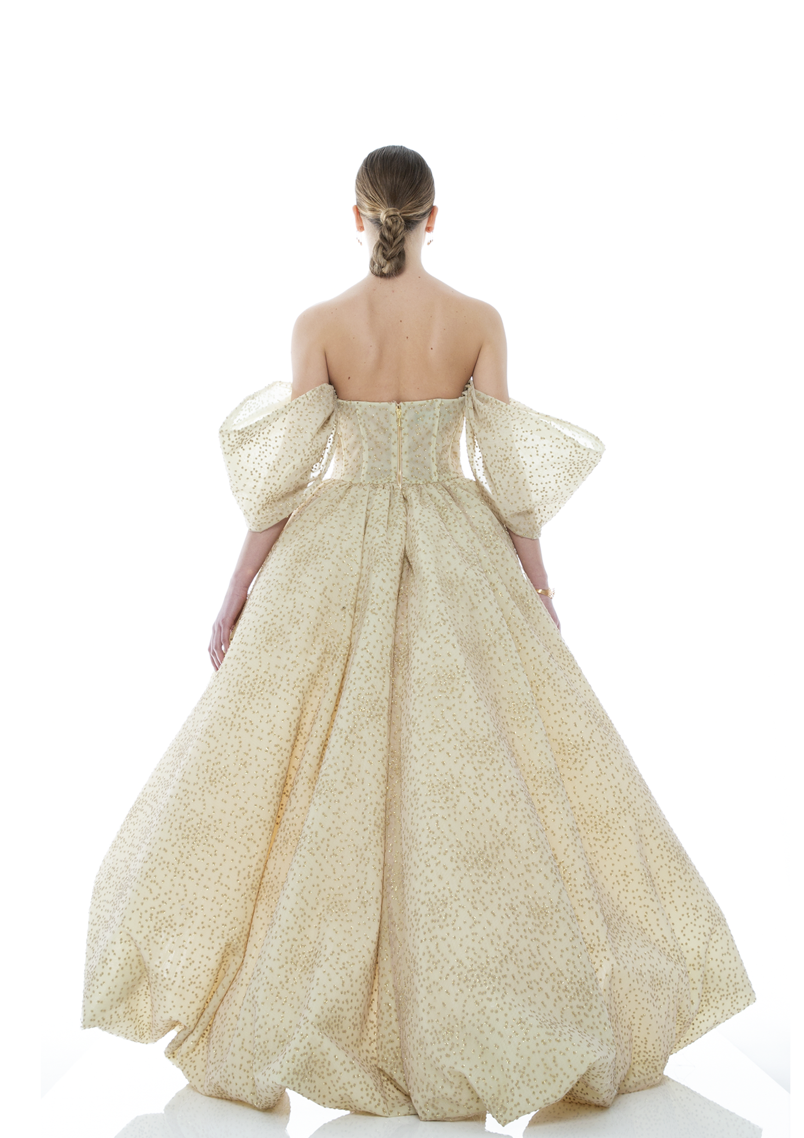 POLKA DOTS BALL GOWN