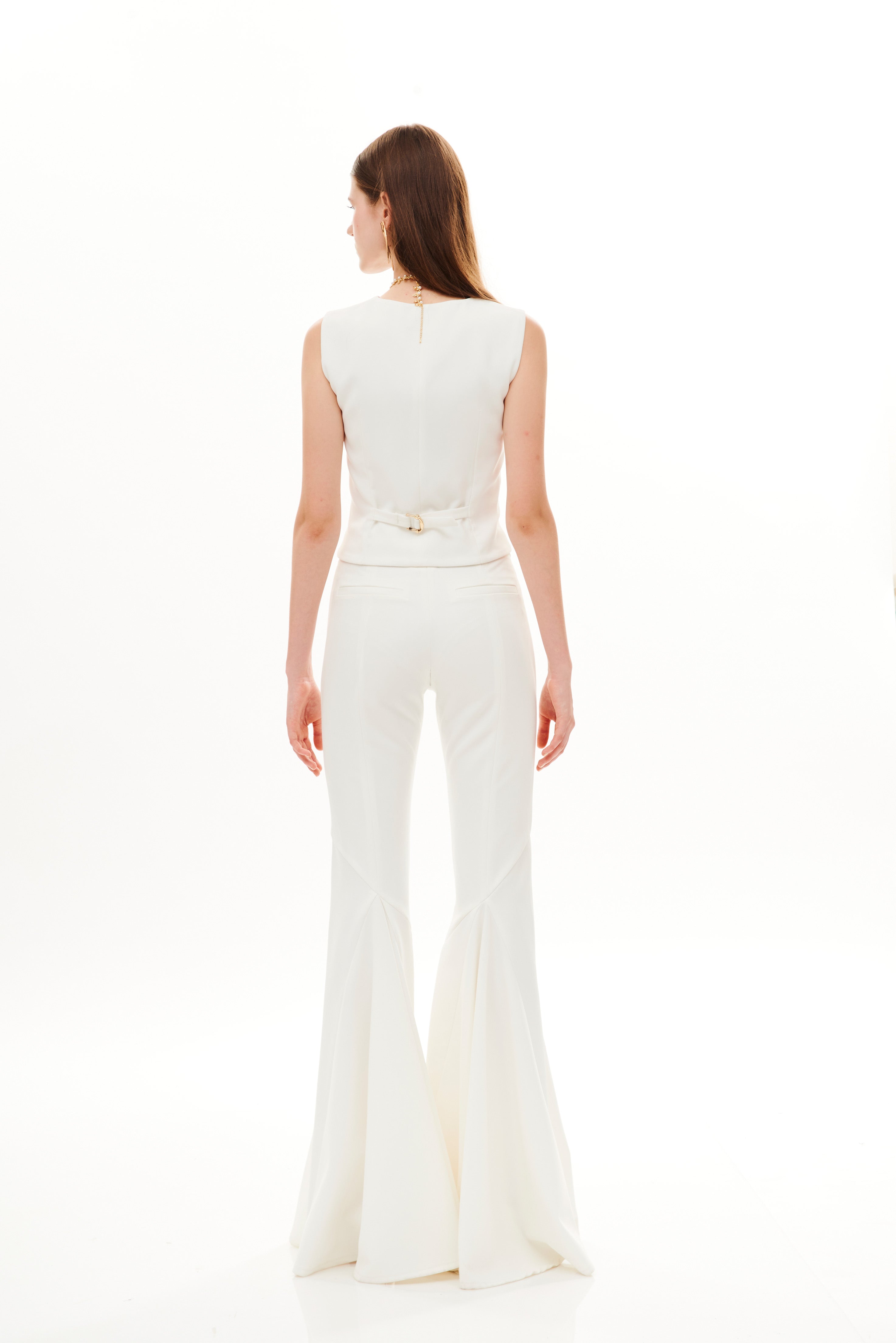 FIT CUTS FLARED PANTS