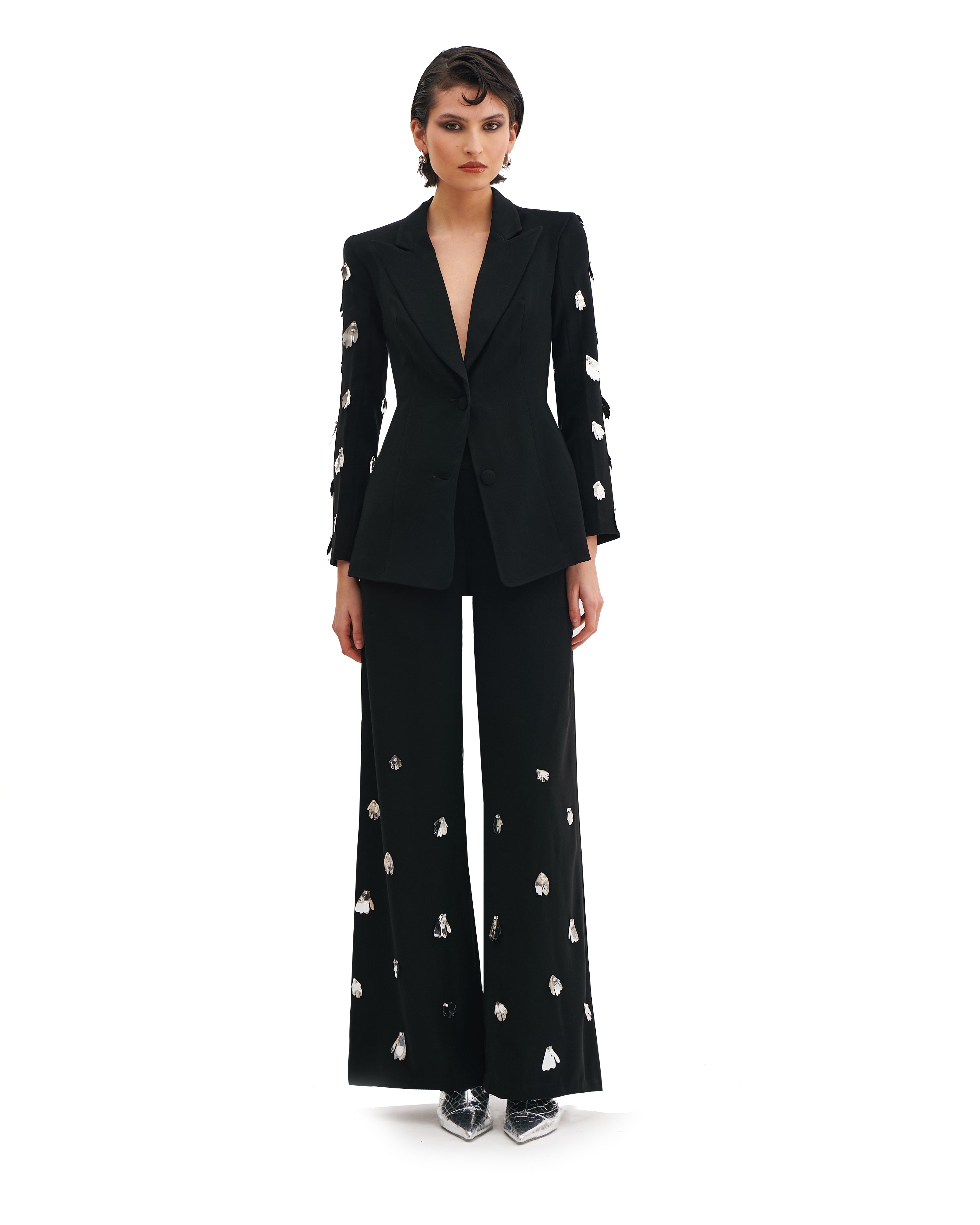 BLAZER WITH SILVER IVY