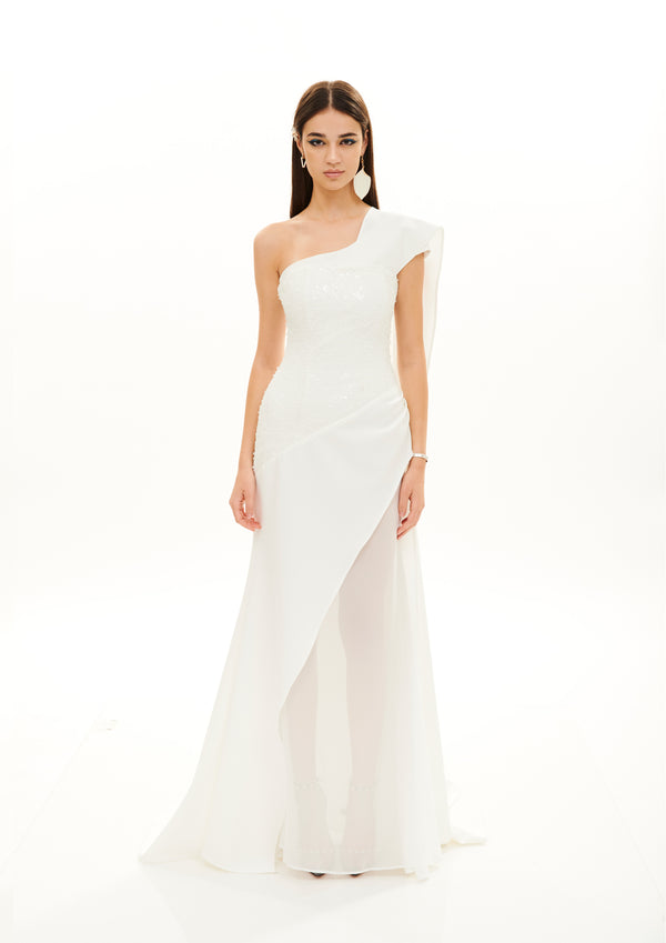 MANTELLA SILHOUETTE LONG DRESS