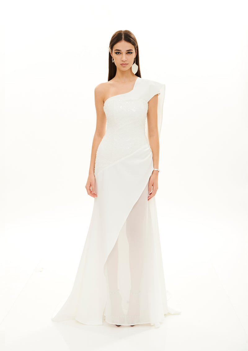 MANTELLA SILHOUETTE LONG DRESS