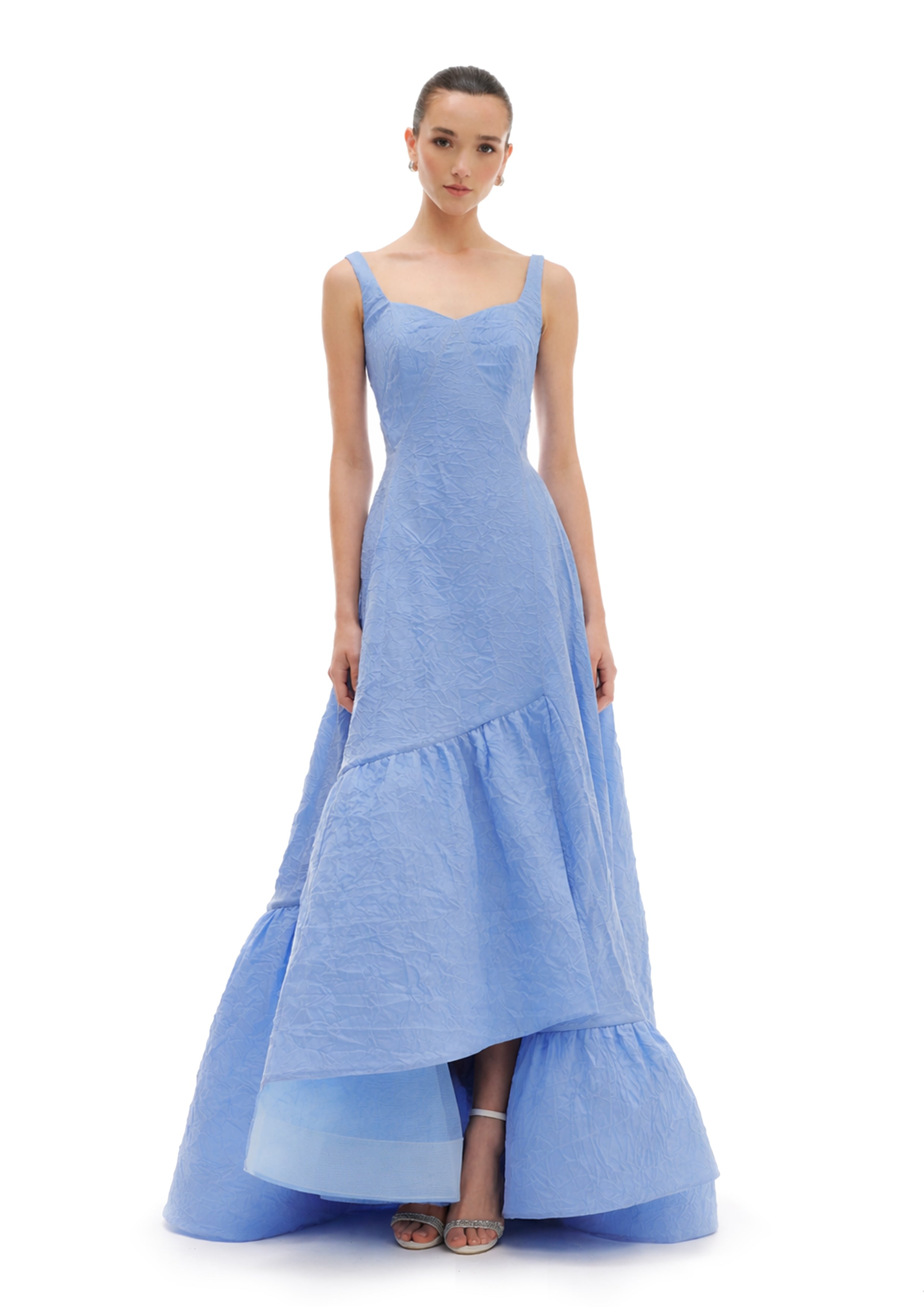 BOAT NECK MAXI GOWN