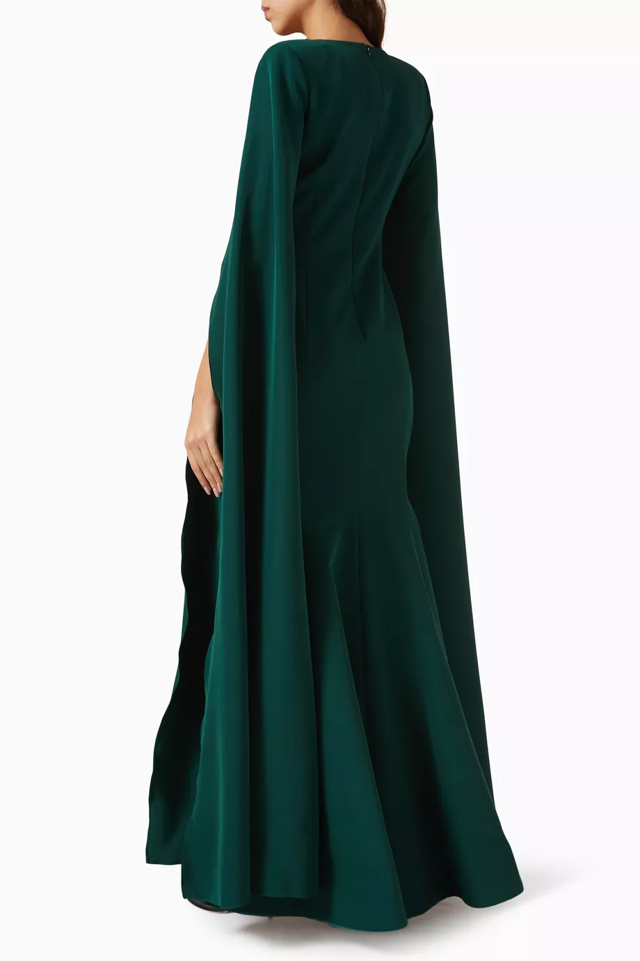 SCULPTED HARMONY WATERFALL GOWN