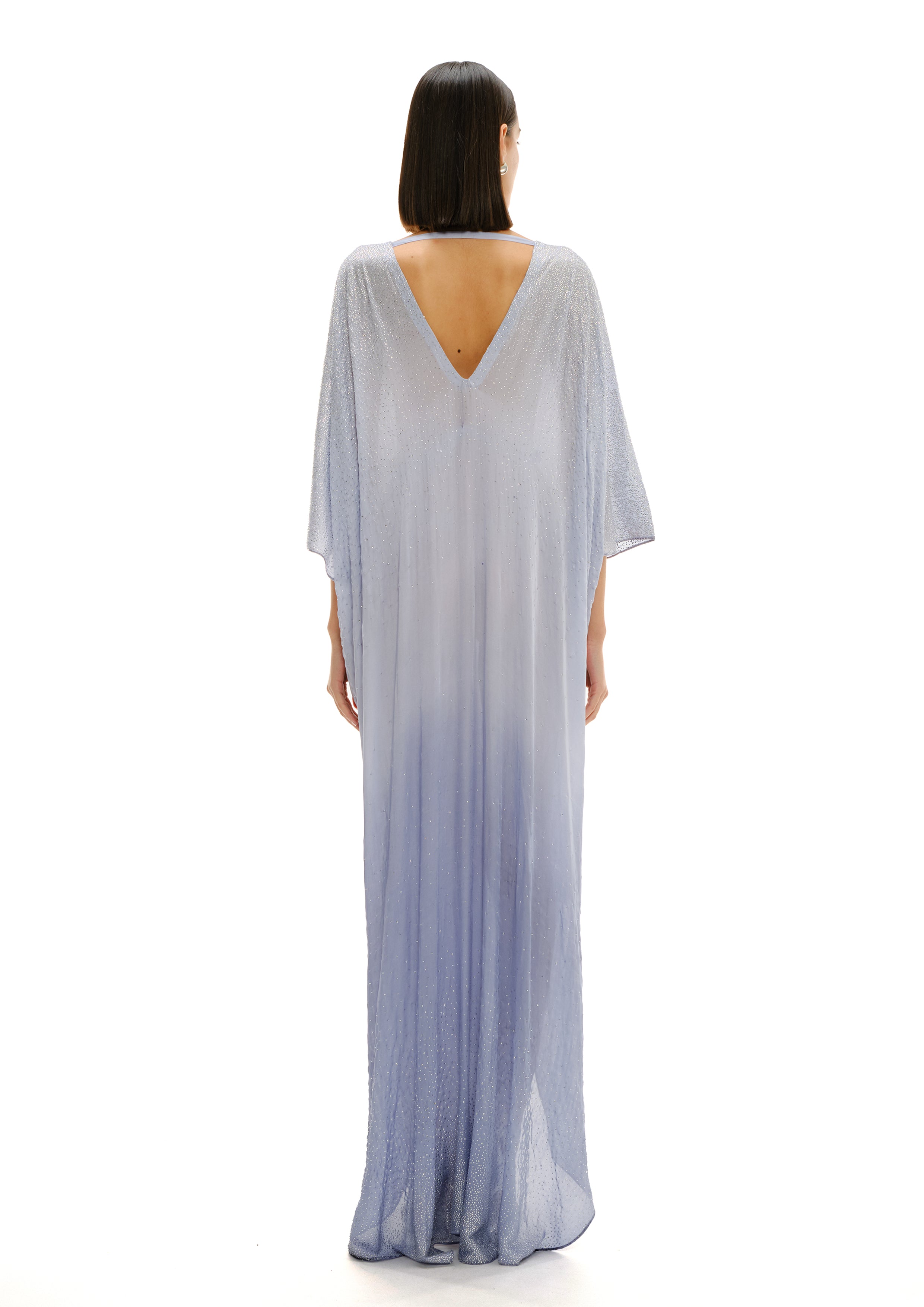 LUCY GATHERED MAXI KAFTAN