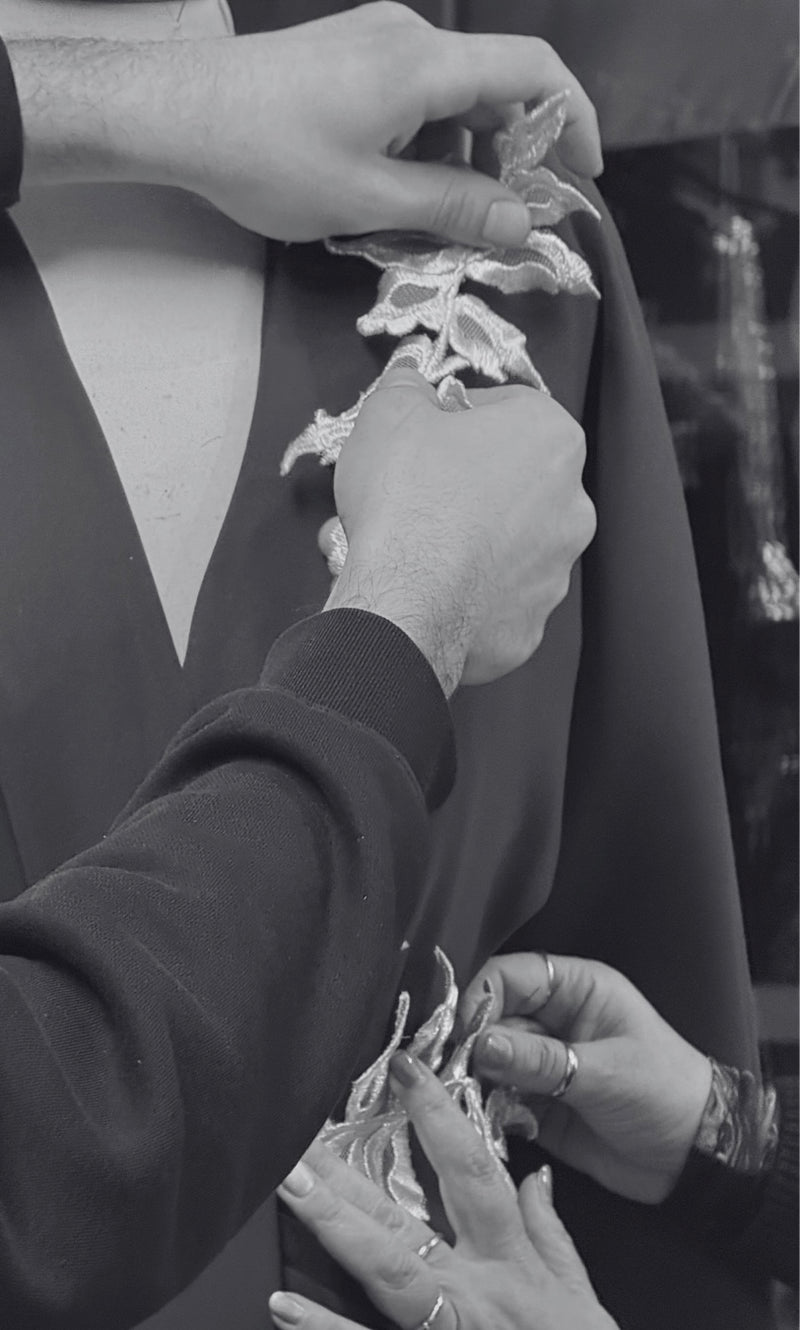 Made-to-measure couture at Avaro Figlio Milano atelier, Via Pietrasanta 12