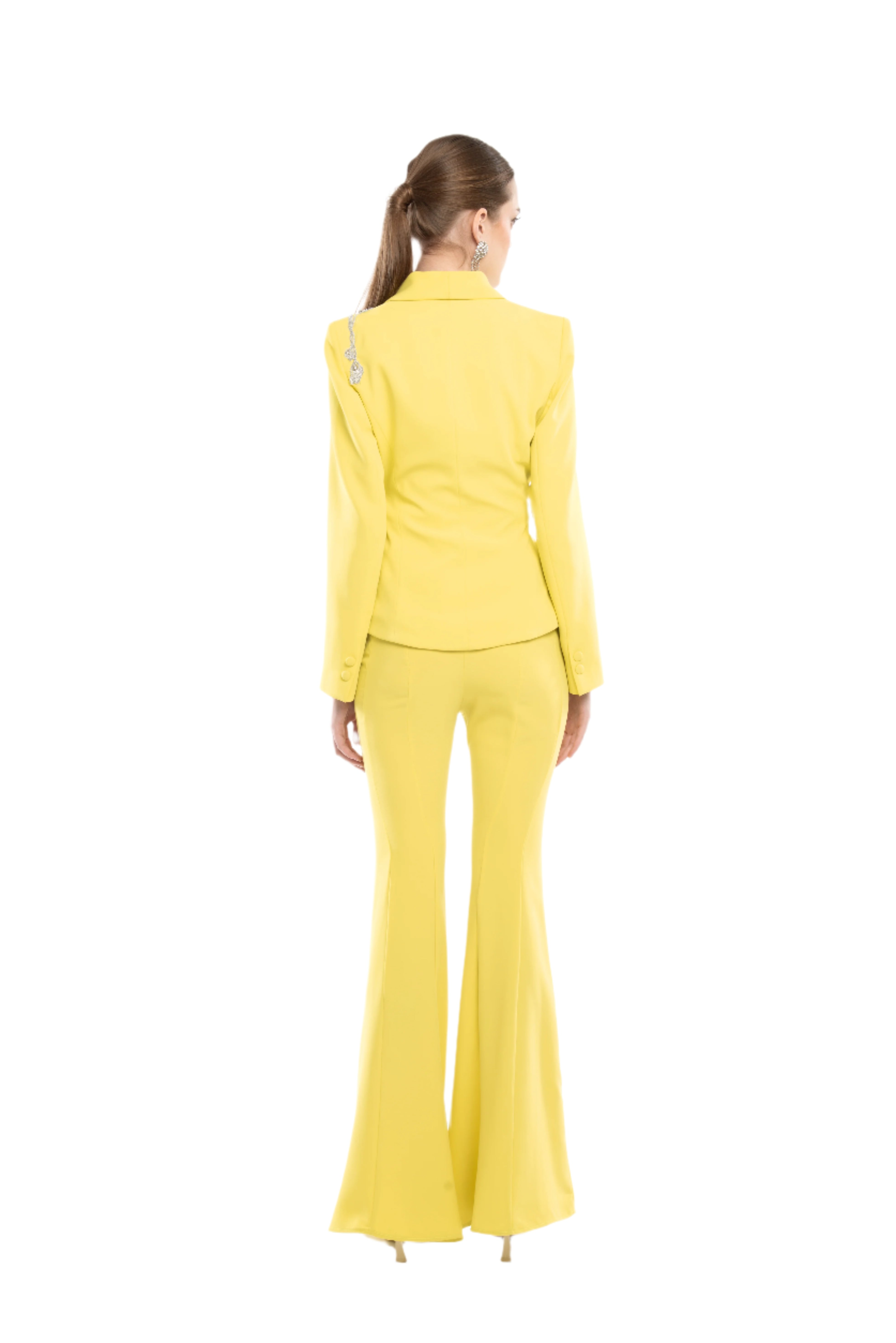 DRAPED HOURGLASS BLAZER