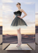 CRYSTAL MINI BALL DRESS