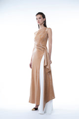 BRETELLE SEQUINS DRESS