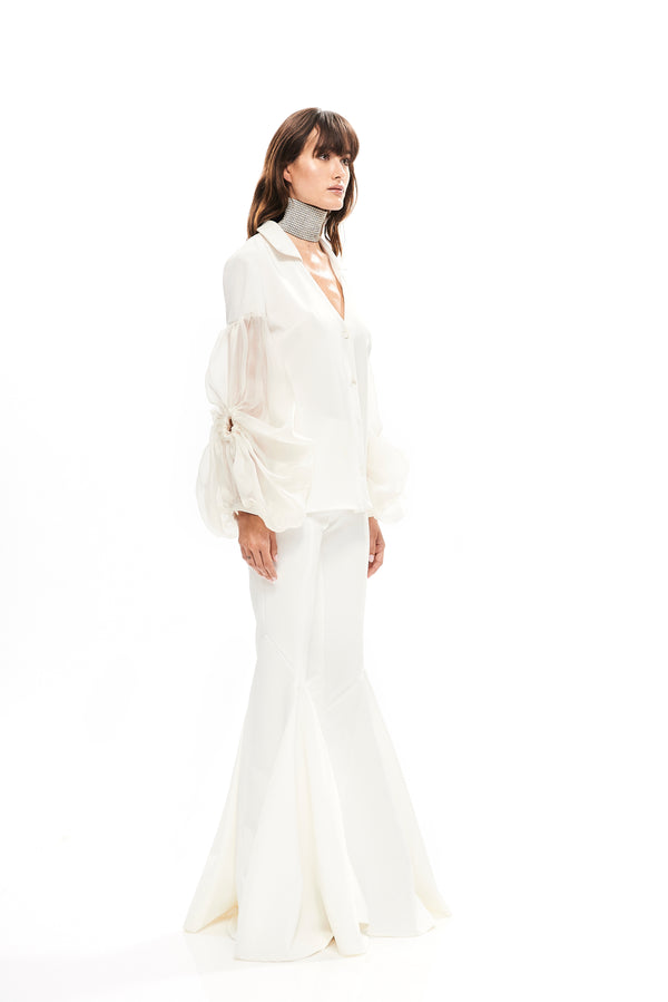 SHIRT WITH MEDUSA SLEEVES