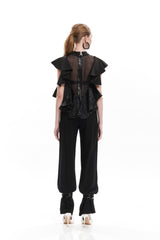 BOTTOM PLEATED PANTS