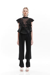 BOTTOM PLEATED PANTS
