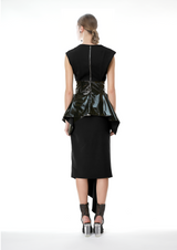 VINYL BASQUINE  DRESS