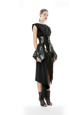 VINYL BASQUINE  DRESS